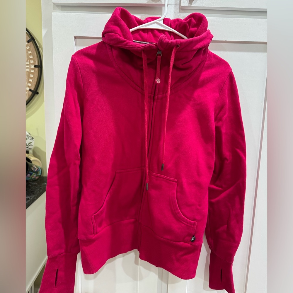 Tuff Athletics Hot Pink Zip-Up Hoodie